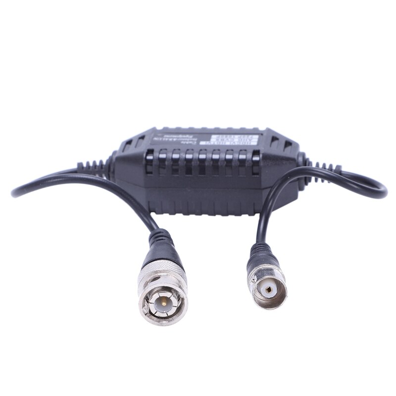 Coaxial Video Ground Loop Isolator Balun BNC Male to Female for CCTV Camera