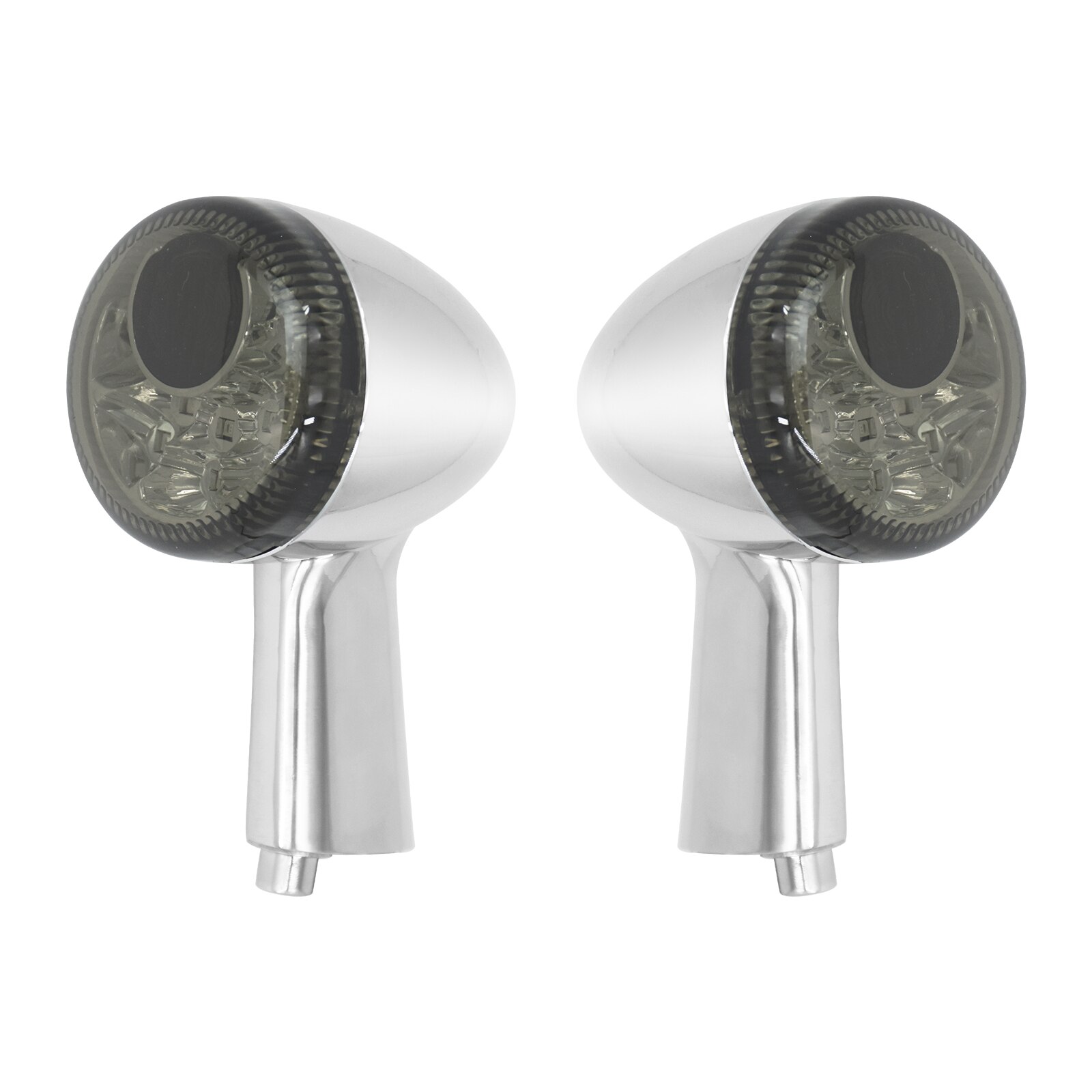 Motocicleta âmbar traseiro led turn signal luzes indicador preto/cromo
Para Harley Sportster 883 Super Baixa 21 XL883L 1200 1992-2020