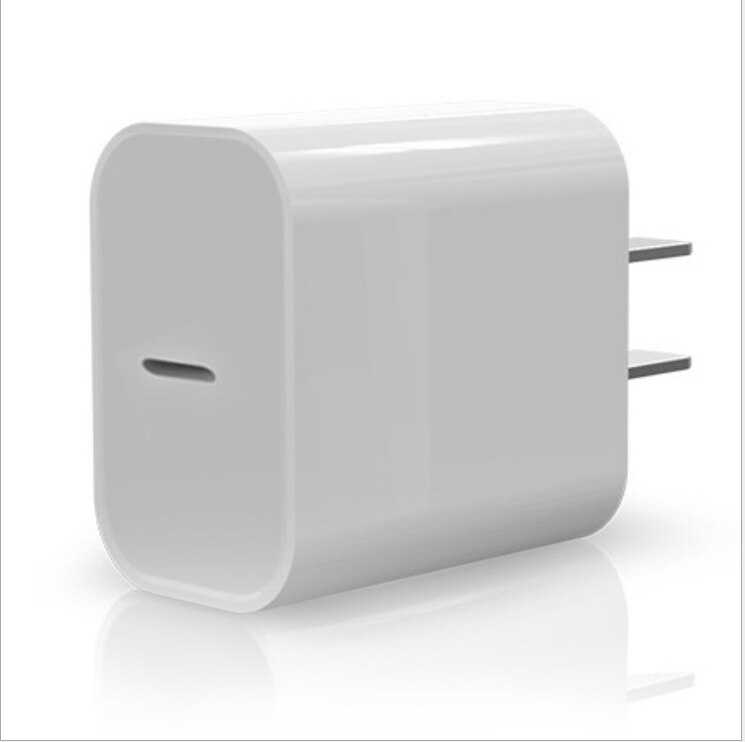 Usb C Muur Adapter 18W Power Levering Pd Quick Charger Adapter Type C Lader Snelle Adapter Iphone 11 11 pro Max Zonder Doos 5V 3