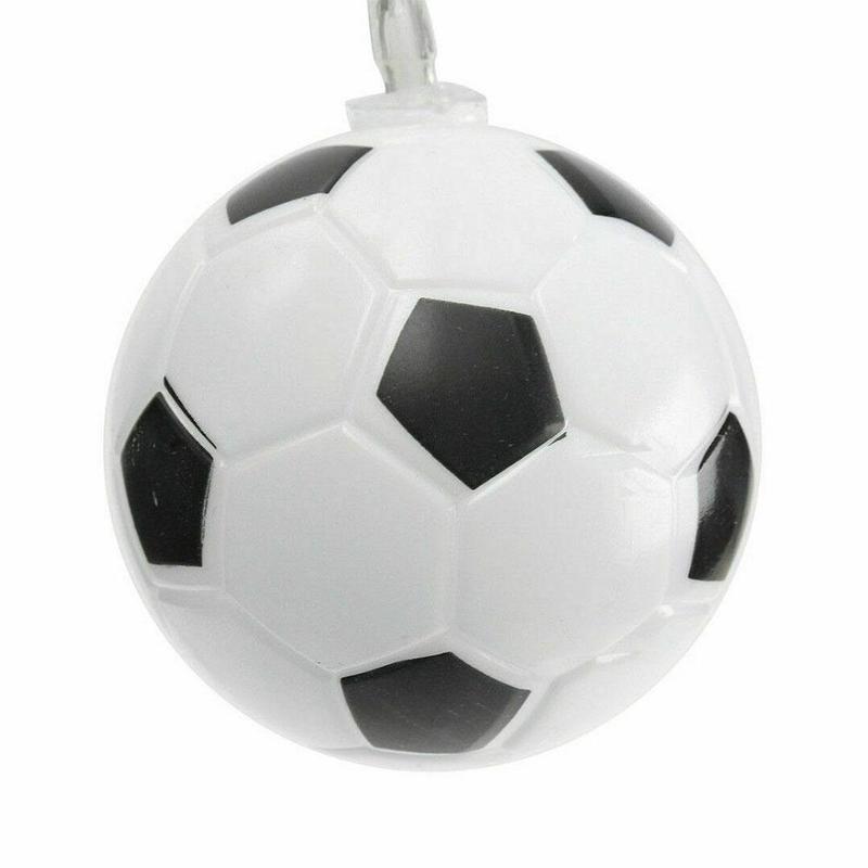 10/20 Leds Voetbal String Lights Voetbal Night Party Licht Slaapkamer Xmas Slingers Decor Lights 150/300Cm kids B5G8