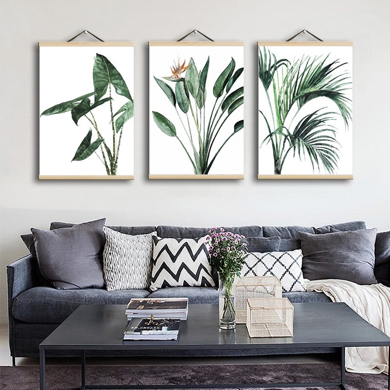 21-70 Cm Wood Poster Frame Photo Hangers Hanging Kit for Pictures Canvas Paintings Prints Artwork Room Interior Home Decor