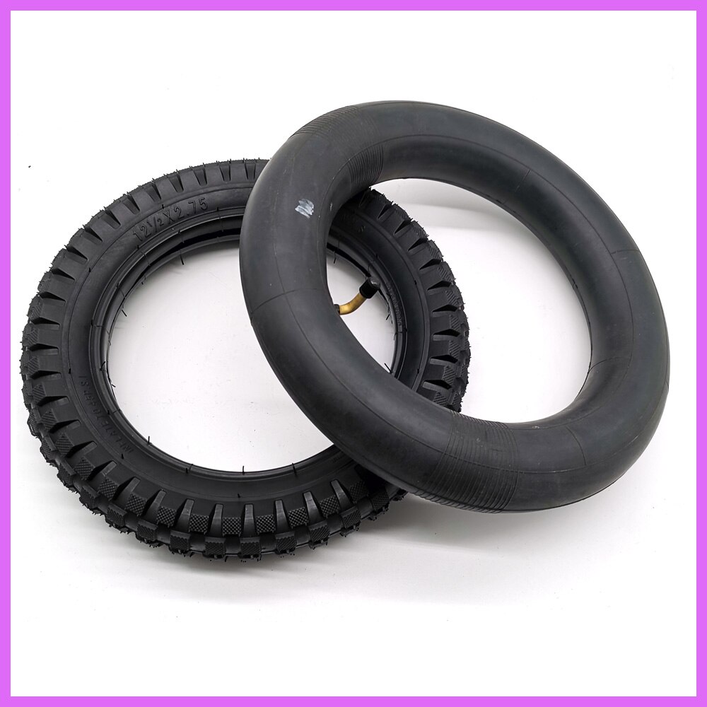 12 1/2x2.75 Inner Tube and Outer Pneumatic Tire 12.5x2.75 Tyre for Razor MX350 MX400 49cc Dirt-bike