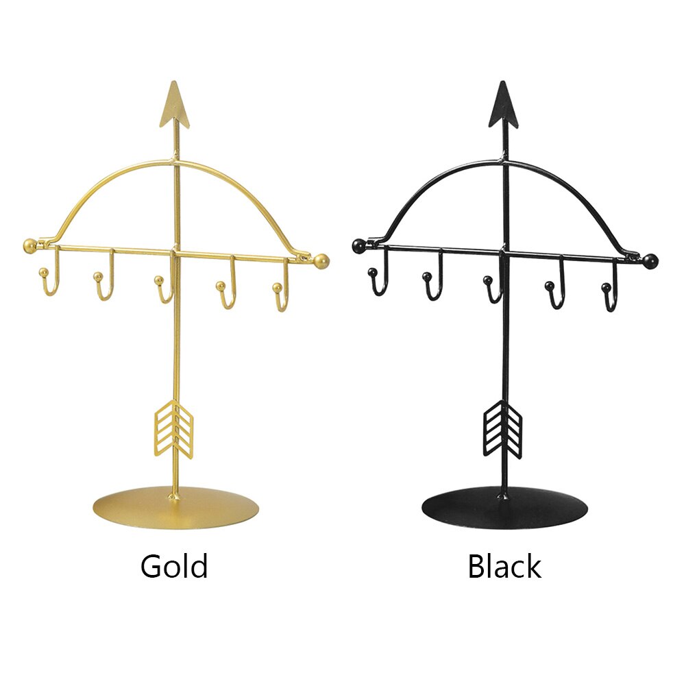 Desktop Key Holder Display Rack Earring Ring Modern Multifunctional Bracelet Organizer Decorative Jewelry Stand Hanging Hook