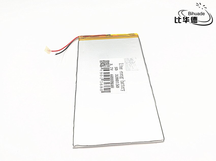 1 pz/lotto Buon Qulity 3280150 3.7 V 6000 mAH batteria Reale 5900 mAh Li-Ion per V88 V971 M9