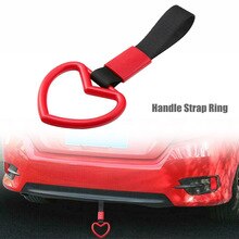 Handvat Pull Ring Drift Charm Rood + Zwart Accessoire Onderdelen 1Pcs Hart Trein