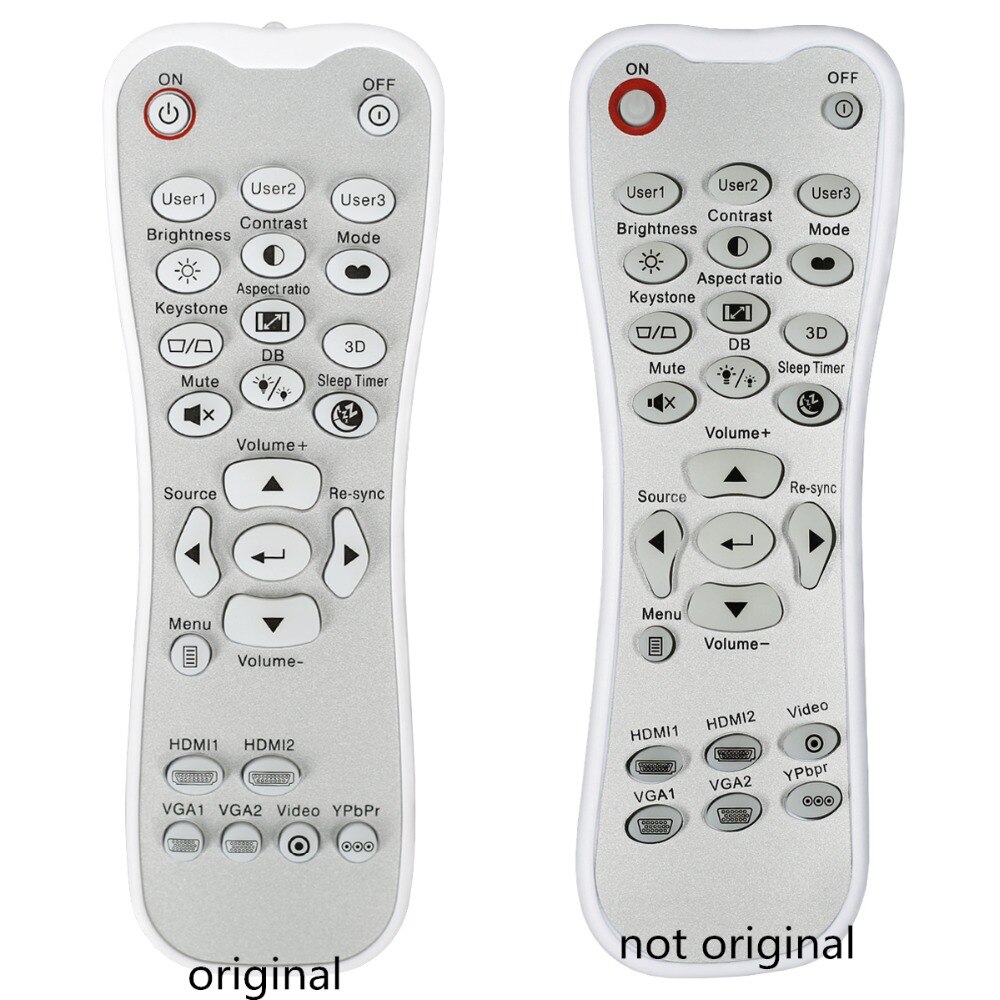 Control remoto adecuado para proyector optoma HD26 GT1080 GT1070X HD141X DH1008 HD37 HDF536 HDF537ST HD200D