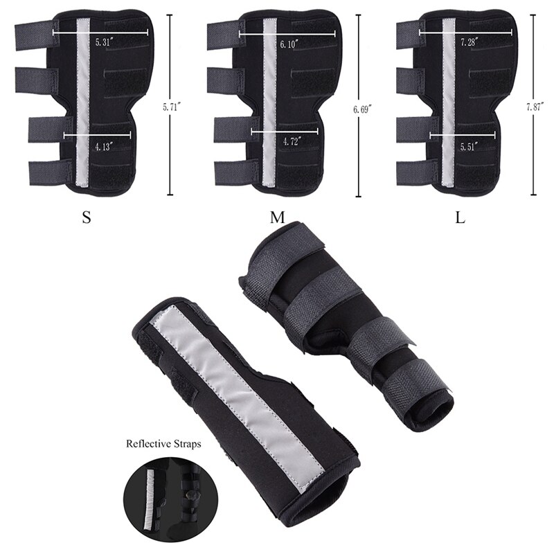 Labra Extra Supportive Dog Canine Rear Leg Hock Joint Wrap Protects Wounds As They Heal Compression Brace Heals Prevents Injury