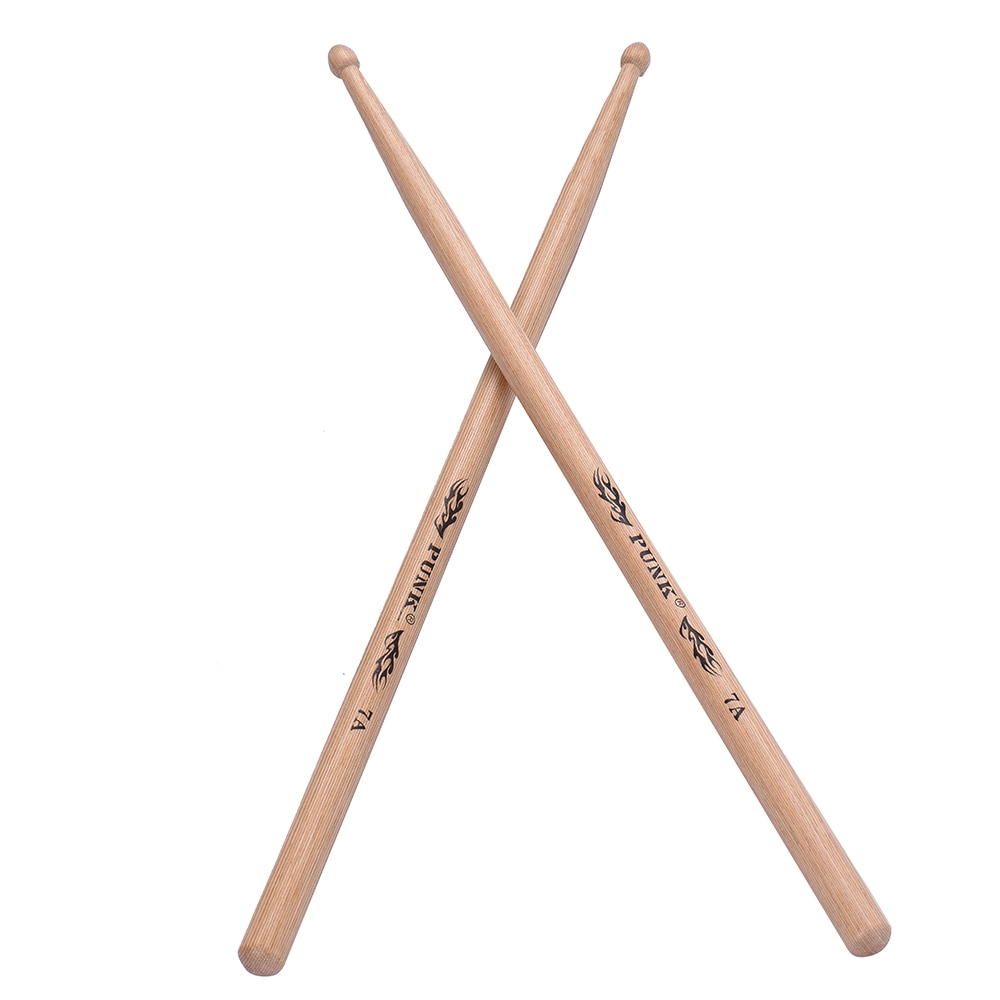 Een Paar 5A/ 5B/ 7A Drumstick Houten Drumsticks Drumstokken Essenhout Drum Set Accessoires