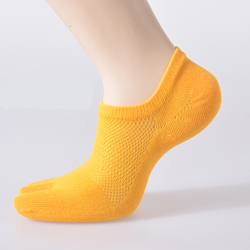Vrouwen Lente Zomer Katoen Tenen Sokken Meisjes Zweet-Absorptie Vijf Vinger Sokken Vrouwelijke Comfortabele Vijf Tenen Sokken WSB001