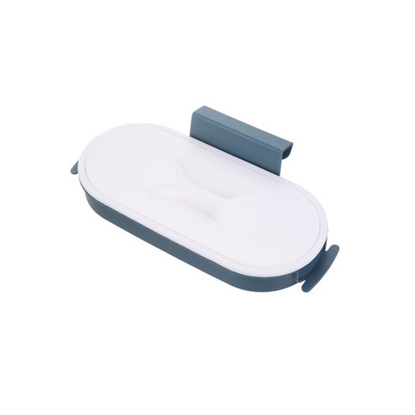 LE Wall Mounted Trash Can Office Recycle Trash Bin Kitchen Dustbin Garbage Rubbish Bin Garbage Can Waste Bin: C