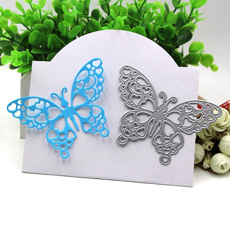 Mooie Mooie Vlinder Stalen Metalen Stansen Sterft Scrapbooking Embossing Sterft Snijd Stencils DIY Decoratieve Kaarten Craft