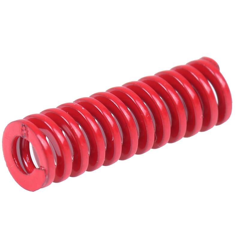 1Pcs Red Medium Load Compression Spring Diameter Rod: 8mm Loading Free Length: 20mm Die Mold Spring