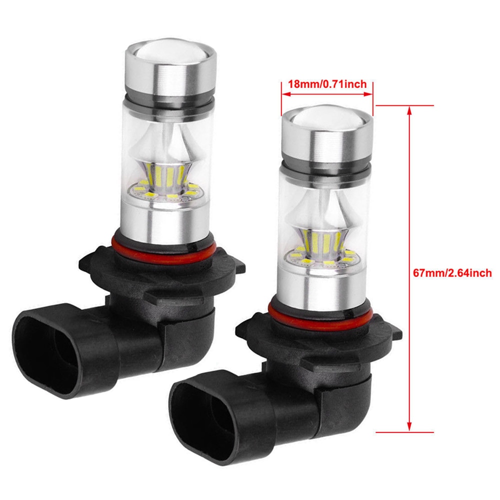 Get Bright With RIDROID 2X H11/H8 LED Bulbs – 100W, 6500K Cool White, CANbus Ready & Road Legal
