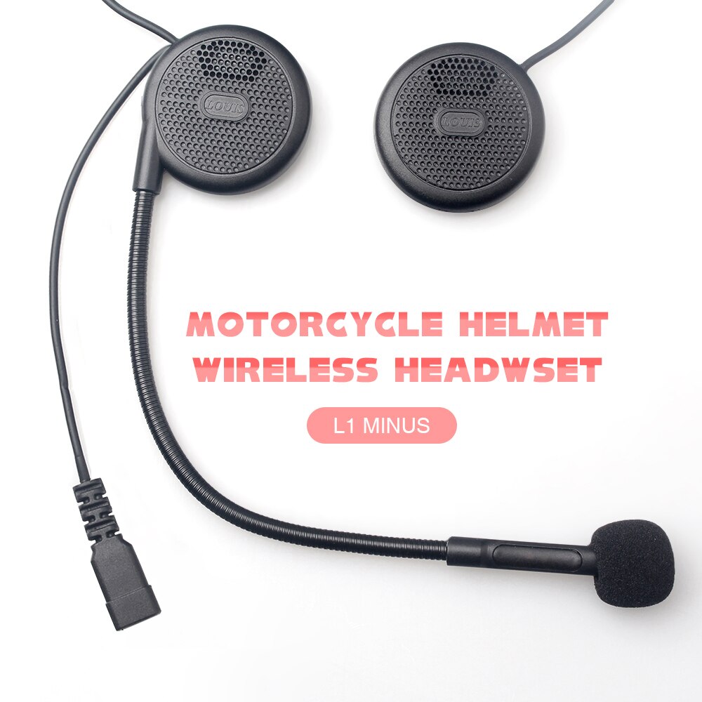 Freedconn L1-M Motorhelm Draadloze Bluetooth Headset Stereo Muziek Handsfree Microfoon Moto Levert