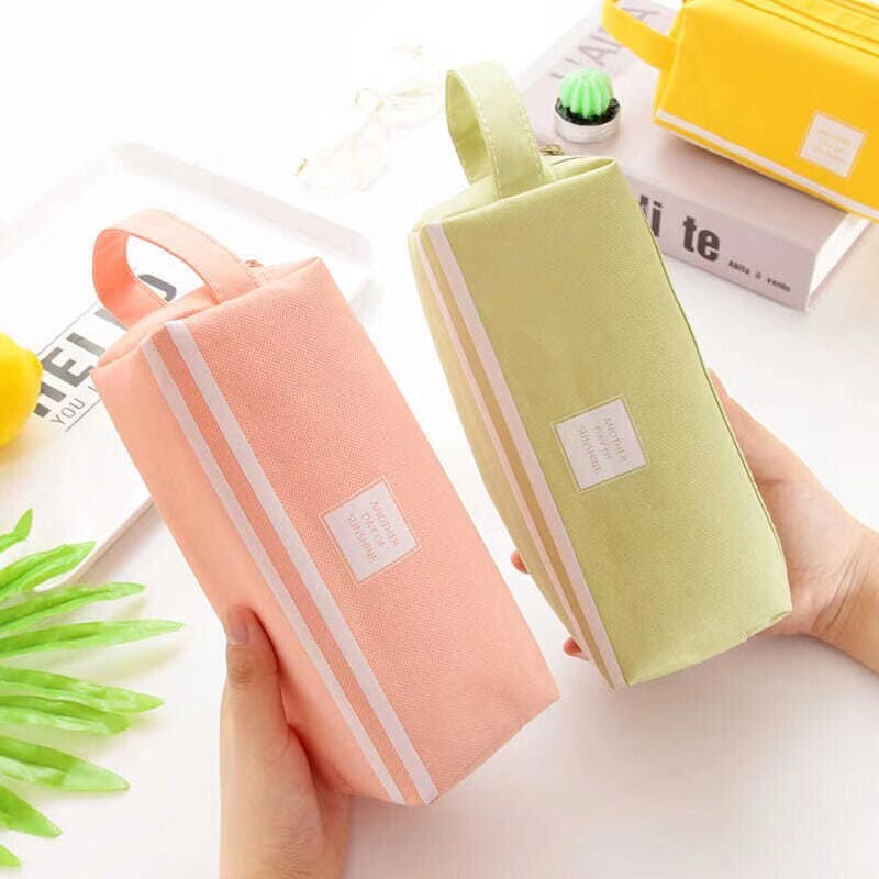 Large Capacity Pencil Case School Students Stationery Pen Storage Bag Supplies Pen Box Pencil Cases Office Stationary Supplies