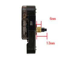 Mecanismo de reloj de pared precision 12888, 8/11/13/16/19/22mm, máquina de movimiento de cuarzo, Kit de reparación de Manos negras, sustitución de herramienta con gancho: 6mm   13mm