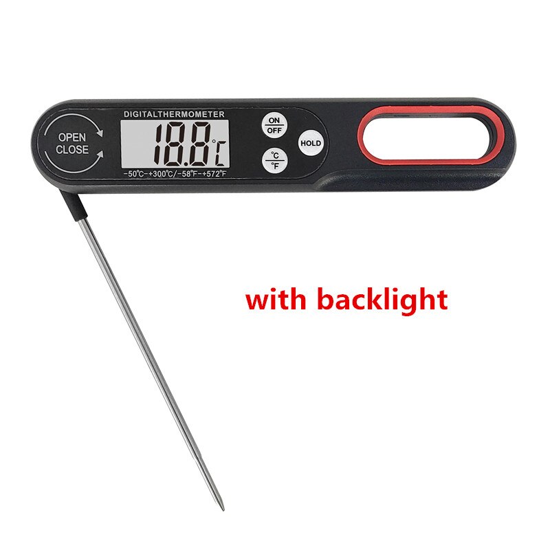 Home Digitale Vlees Thermometer Keuken Koken Eten Bbq Probe Water Melk Olie Vloeibare Oven Digitale Temperatuursensor Thermokoppel: 4
