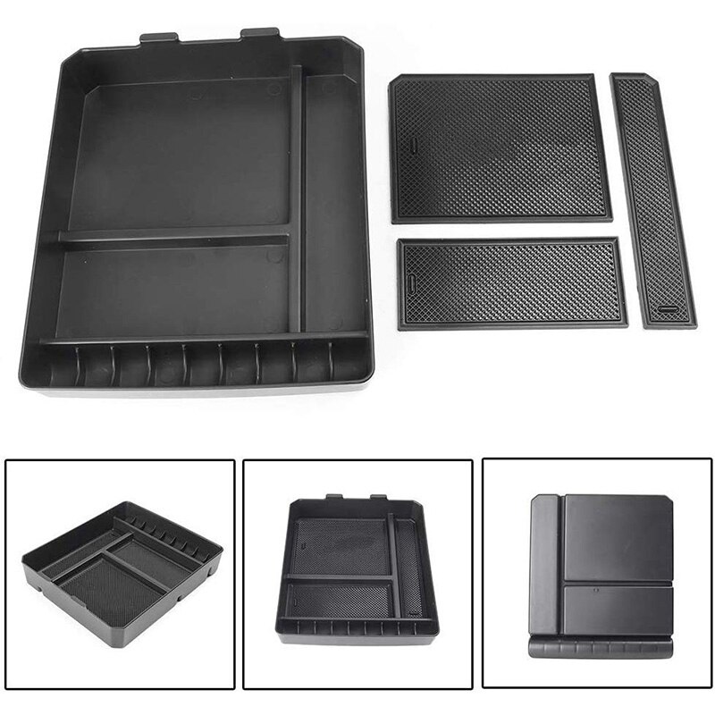 Car Interior Non-Slip Stowing Tidying Box for Toyota Land Cruiser Prado FJ 150 FJ150 FJ120 FJ 120 Accessories