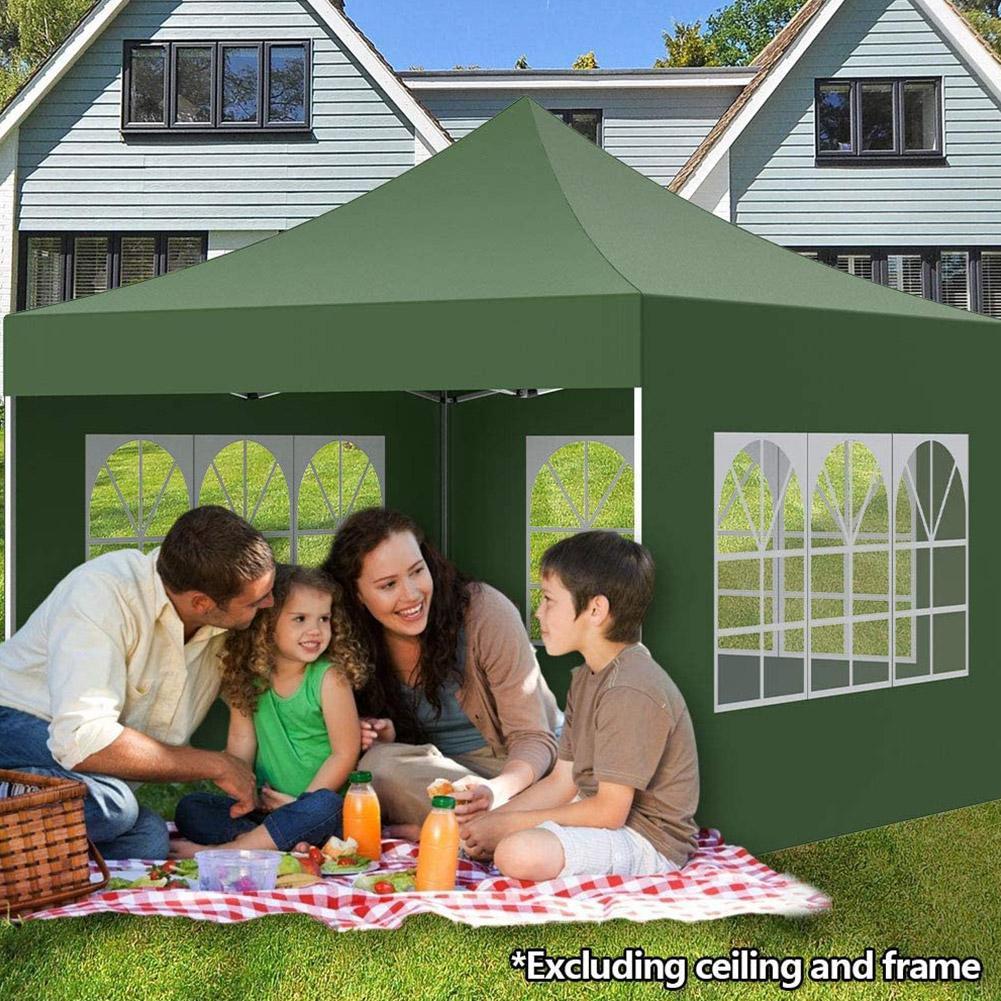 Portable outdoor tent, oxford cloth sidewall, rainproof, waterproof tent, garden shade shelter, tent cloth