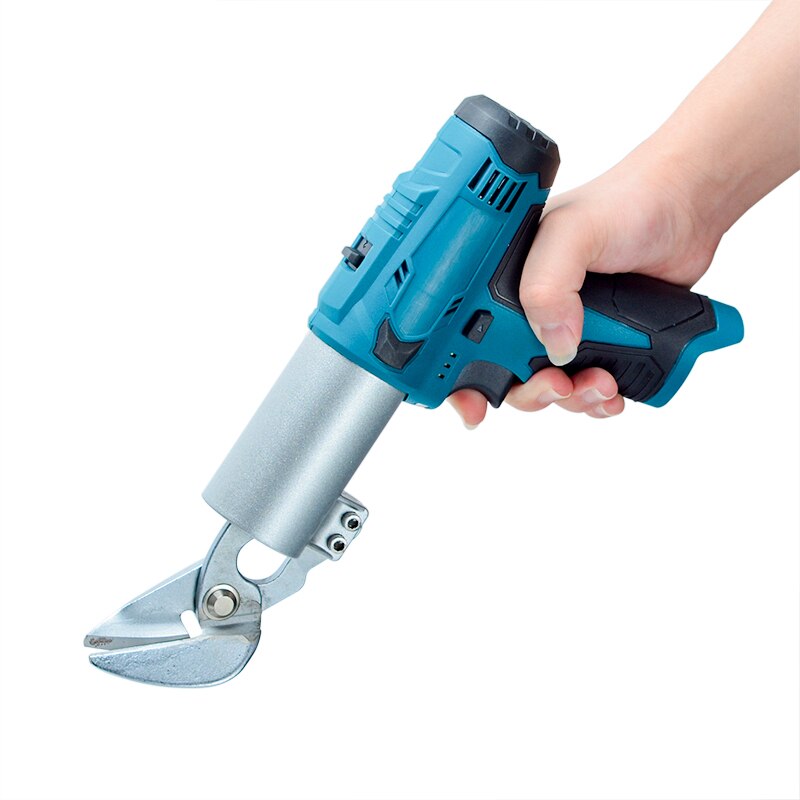 Ciseaux électriques sans fil à deux vitesses, outils de coupe du métal, rechargeables, pour Bosch, batterie 12V