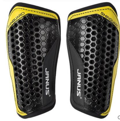 Soccer Shin Guards by DashSport Best Kids Soccer Equipment with Ankle Sleeves Great for Boys and Girls: yellow black noankle / XL