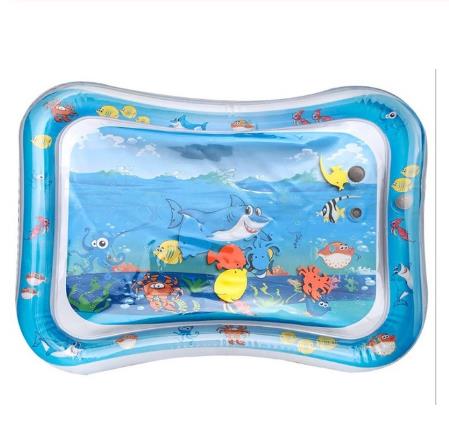 Baby Kinder Wasser Spielen Matte Spielzeug Aufblasbare PVC infant Bauch Zeit Playmat Kleinkind Aktivität Spielen Zentrum Wasser Matte: F