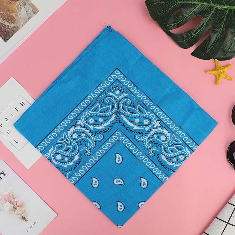 Carré tête écharpe moto chapeaux en plein air Cool équitation impression Bandana Camping cyclisme foulard Tube bracelet bandeau: 1892LB