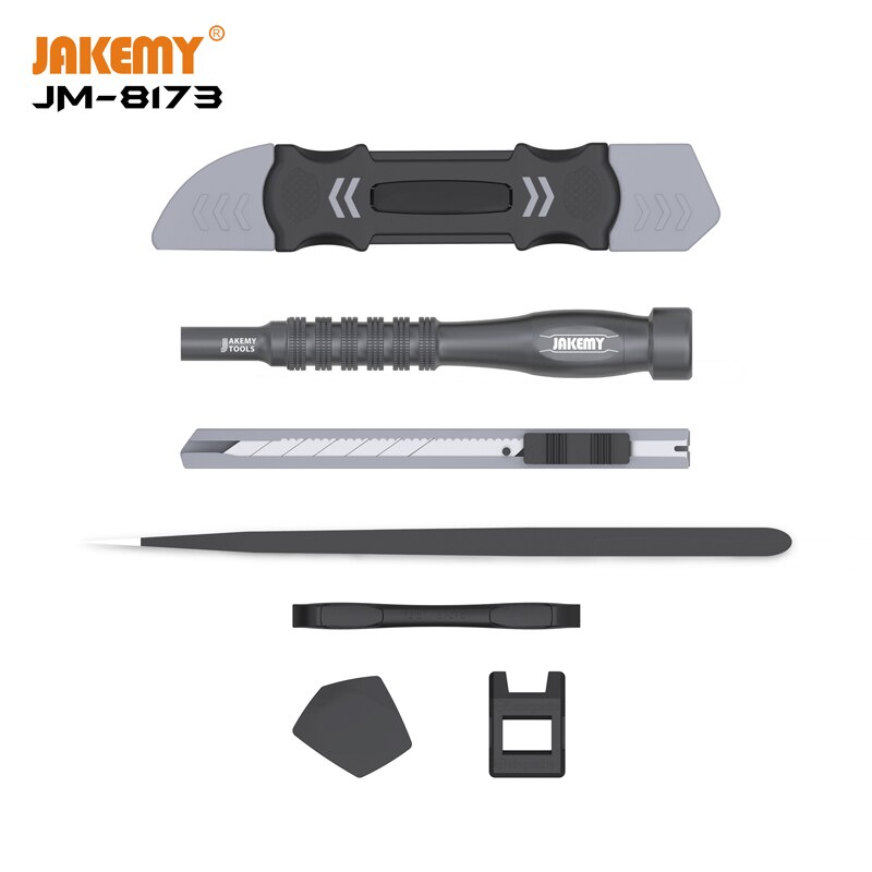 JAKEMY Neue JM-8173 Original Präzision Schraubendreher Reparatur Werkzeuge einstellen mit Magnetische Bits für Telefon Tablette Elektronische DIY Reparatur