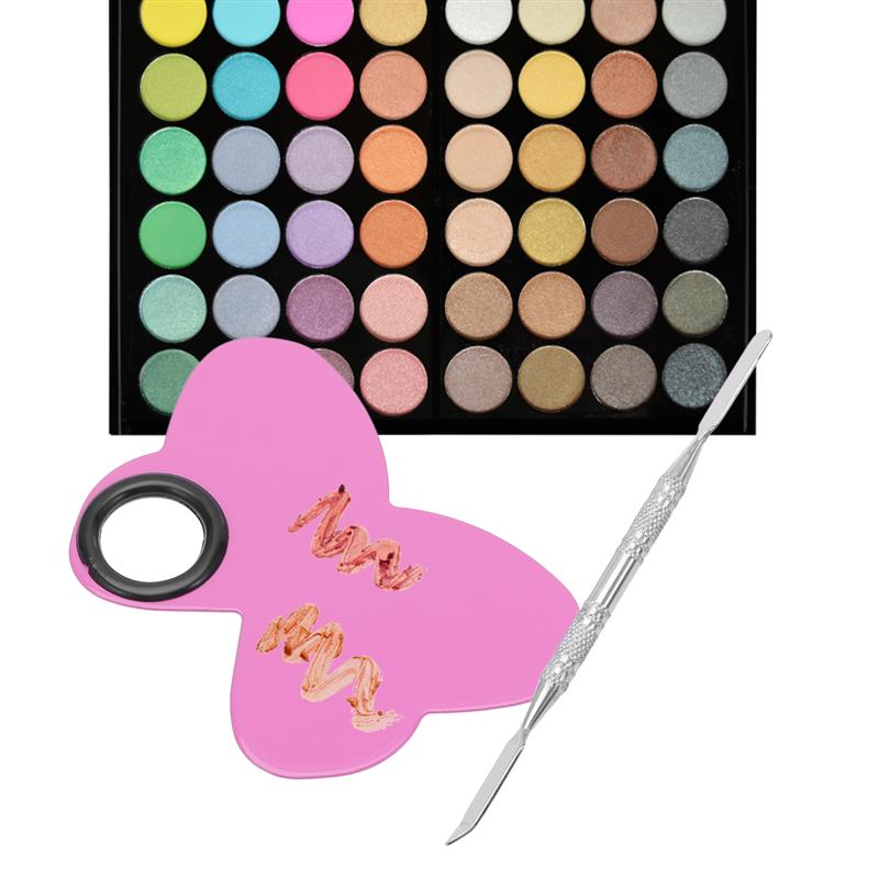 1 sæt palette praktisk sommerfugl praktisk farveblandebakke makeup palette til butik butik