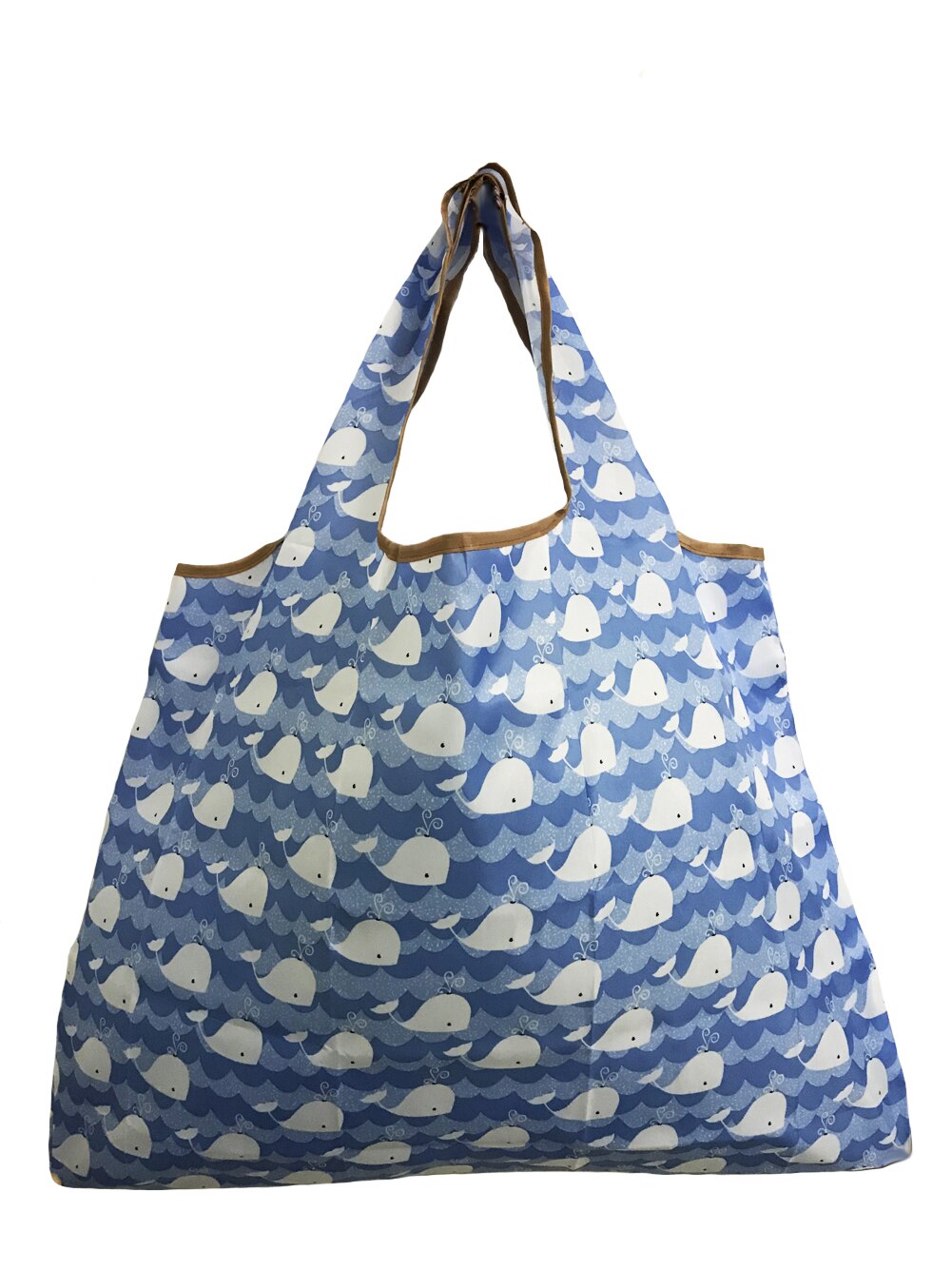 Waterdichte opvouwbare schoudertas shopper herbruikbare tas strand boodschappentas reistas 58*68cm: B