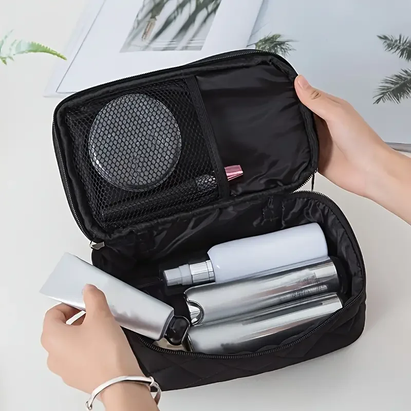 Double makeup bag Toiletry bag