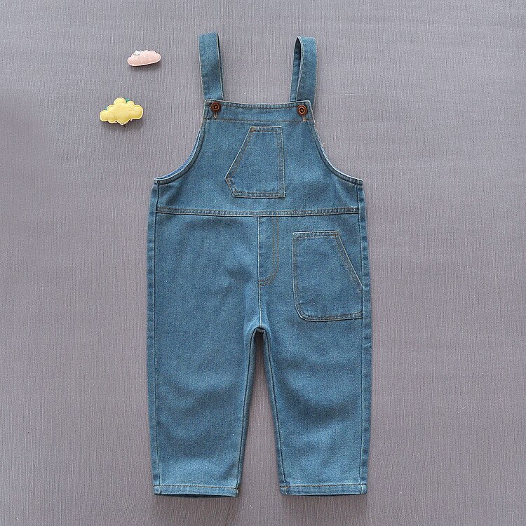 Pantalones vaqueros para niña, peto para bebé, pantalones vaqueros para niño y niña, Mono para niña, pantalones vaqueros para niña de 2 a 6 años