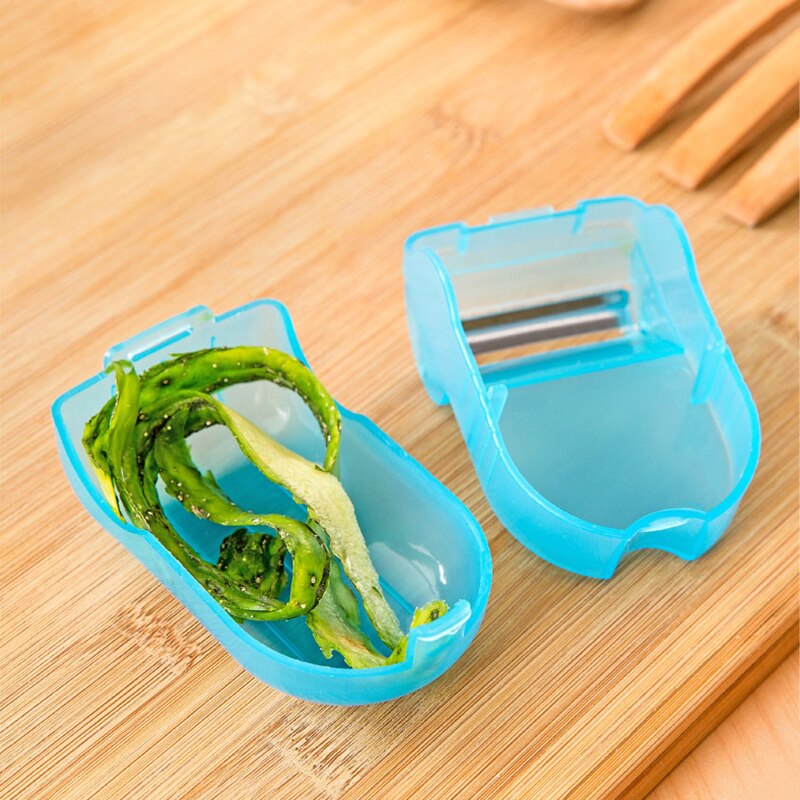Portable Multi Purpose Vegetable Peeler Double Sided Slicer Shredder Potato Fruit Kitchen Tool FPing