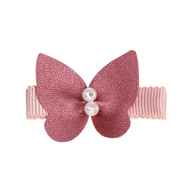 1 paio carino fiocchi cuore bambini Barrette bambino fermagli per capelli bambini neonate clip di capelli Mini anatra accessori copricapo fatti a mano: 3
