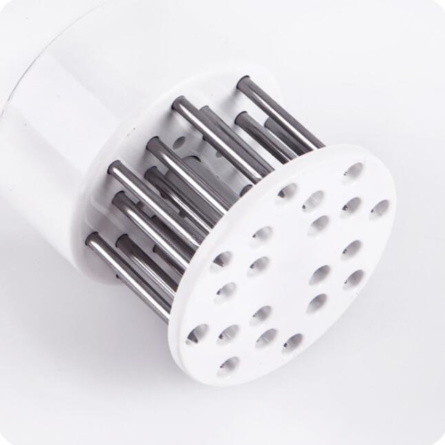 Stainless Steel Pinus Steak Needle Meat Tenderizer Device Meat Needle Inserted Long-handled Steak Needle