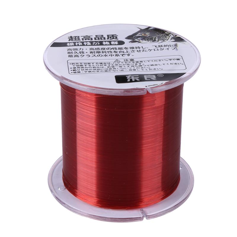 500m Super Strong Monofilament Fishing Line Fluorocarbon Resin Nano Leader Line Outdoor Sea Fishing Rope 2.0, 2.5, 3.0, 4.0