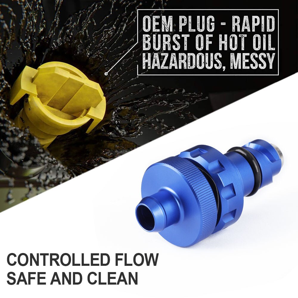 Magnetic Oil Drain Plug Ford Raptor Ford Mustang Auto Fuel Tank Accessories Easy Oil Drain For Ford F150