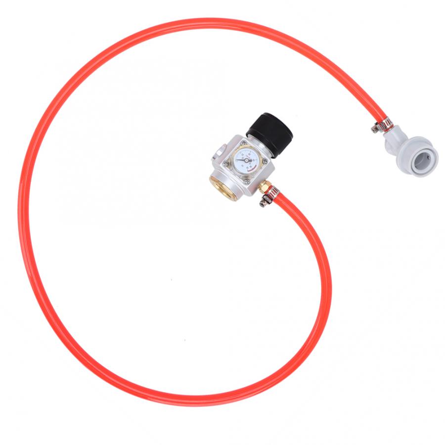 Kit de costura de cera de vela juego de costura de bordado CO2 Mini regulador de Gas 5/16in conjunto de línea de Gas conector rápido