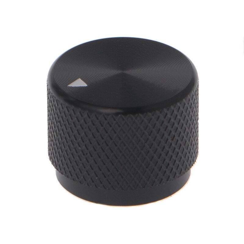 0.24 "Dia Zwart Aluminium Draaiknop Potentiometer Knop 20Mm X 16Mm Lw