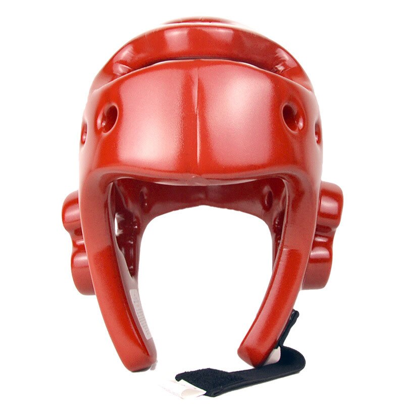 Kick Boxing Sanda Mma Head Protector MMA Helmet Muay Thai Boxing Taekwondo Karate Guard Head WTF Kickboxing: M / Red