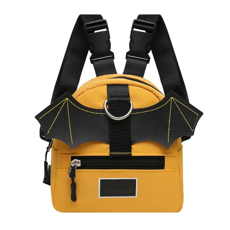 Dog Backpack Harness Pet Self Carrier Backpack Saddle Bag School Bag Pet Backpack Oxford Cloth for Small Medium Dogs: Y