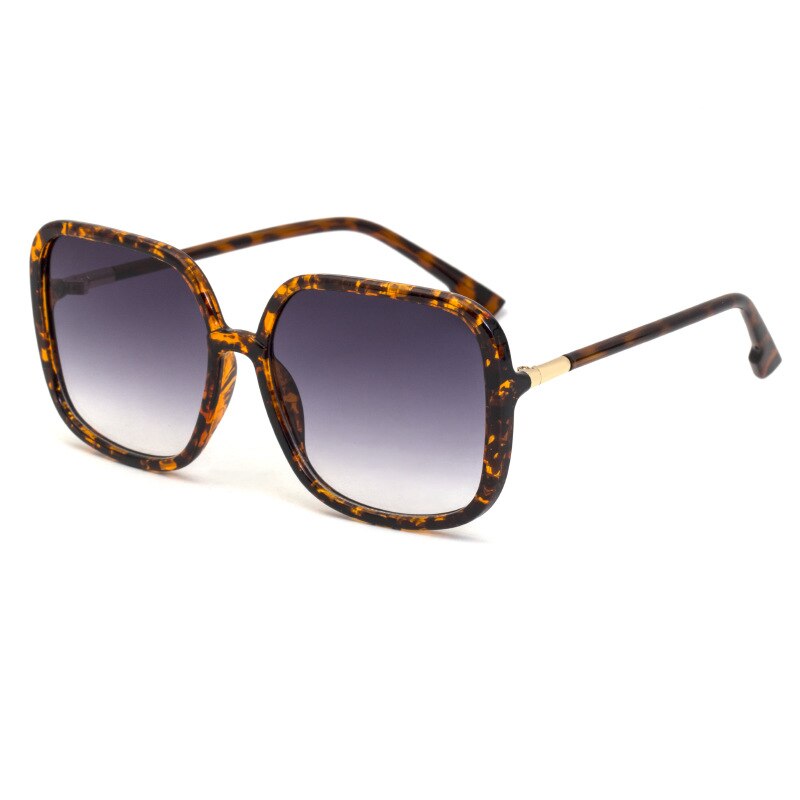 Anti-blue big box sunglasses women Korean trend sunglasses women Colorful: C2