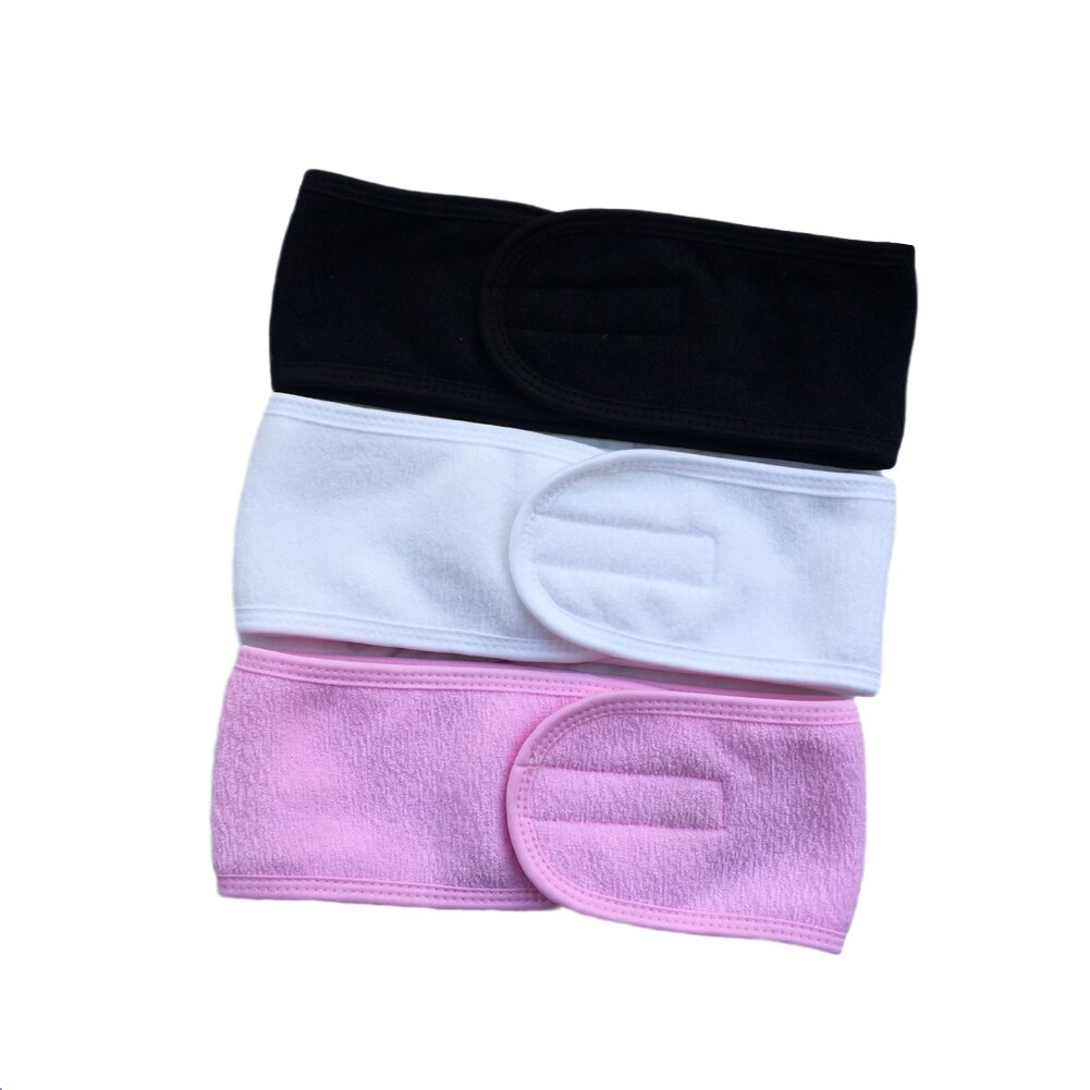 Girl Headband Wide Hair Band Accessory Sports Non-Slip Elastic Adjustable Velcro Tight Sweat-Absorbent Belt Yoga