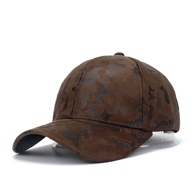 Camouflage baseball cap til kvinder og mænd forår sommer udendørs snapback sol hat cadet casquette baseball caps ruskind far cap: B