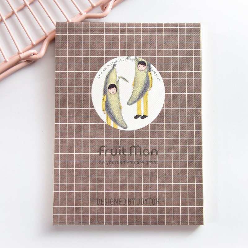 A6 Sketchbook Planner Record Draft Paintig Paper Diary Drawing Graffiti White Paper Notebook Memo Pad School Office Stationery: Brown