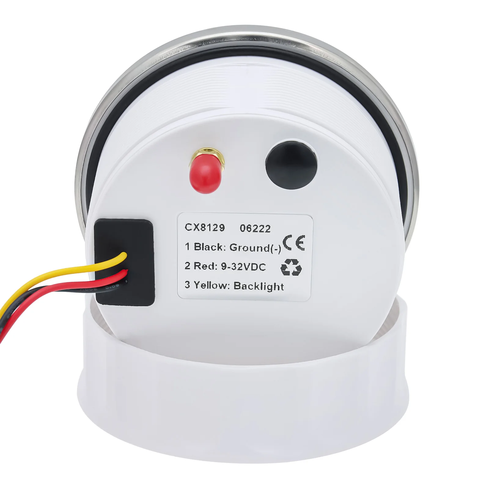 Velocímetro GPS de 85MM para Motor barco marino, retroiluminación de 7 colores, 30 ~ 200 KmH, medidor de velocidad para barco, coche y camión con antena GPS personalizada