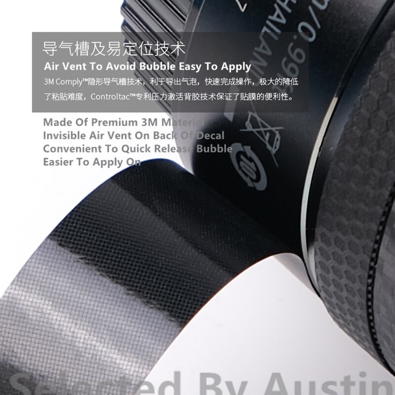 Lens Skin Decal Sticker Wrap Film For Sigma 50 f1.4 E Mount Anti-scratch Protector Cover Case