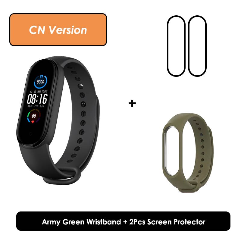 Newest Smart Watch Xiaomi Mi Band 5 Fitness Bracelet Miband 5 Remote Camera Function fitness Tracker Smart Band 5 Xiomi Watch 5: Set 9