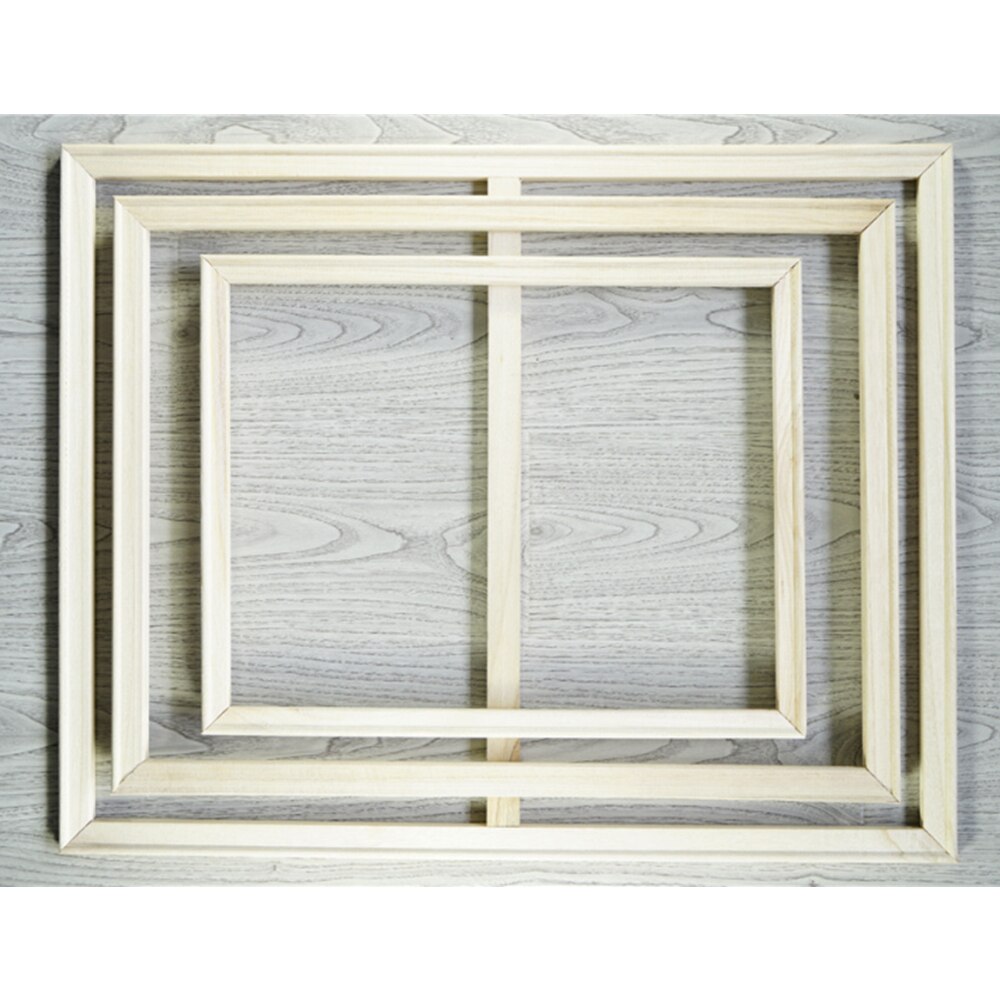 Frame For DIY Digital Painting By Numbers Modern Wall Art Canvas Painting Frame Home Decor Wooden Frame 50x65cm