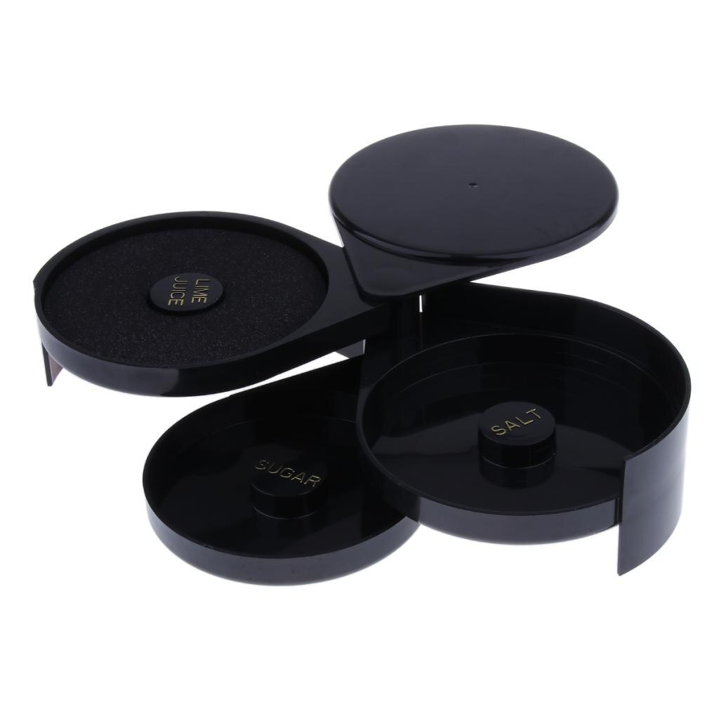 3Tier Suiker Zout Rand Lime Cocktail Margarita Sap Glas Rimmer Bar Accessoire